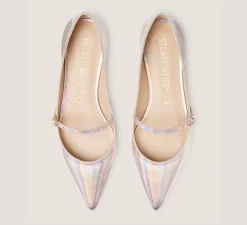 Stuart Weitzman Flats & Loafers-CHANGE LOCATION Iridescent patent leather/Ballet