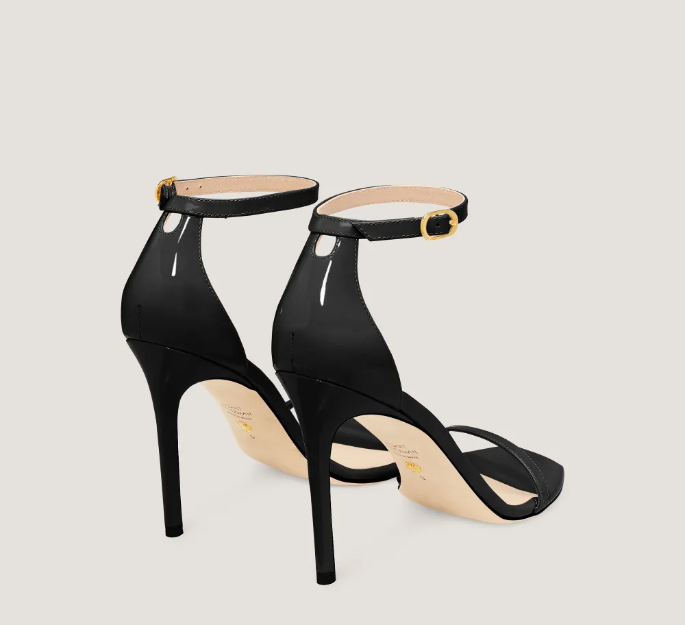Stuart Weitzman The Occasion Edit|The SW Extended Sizes Collection-CHANGE LOCATION Patent leather/Black