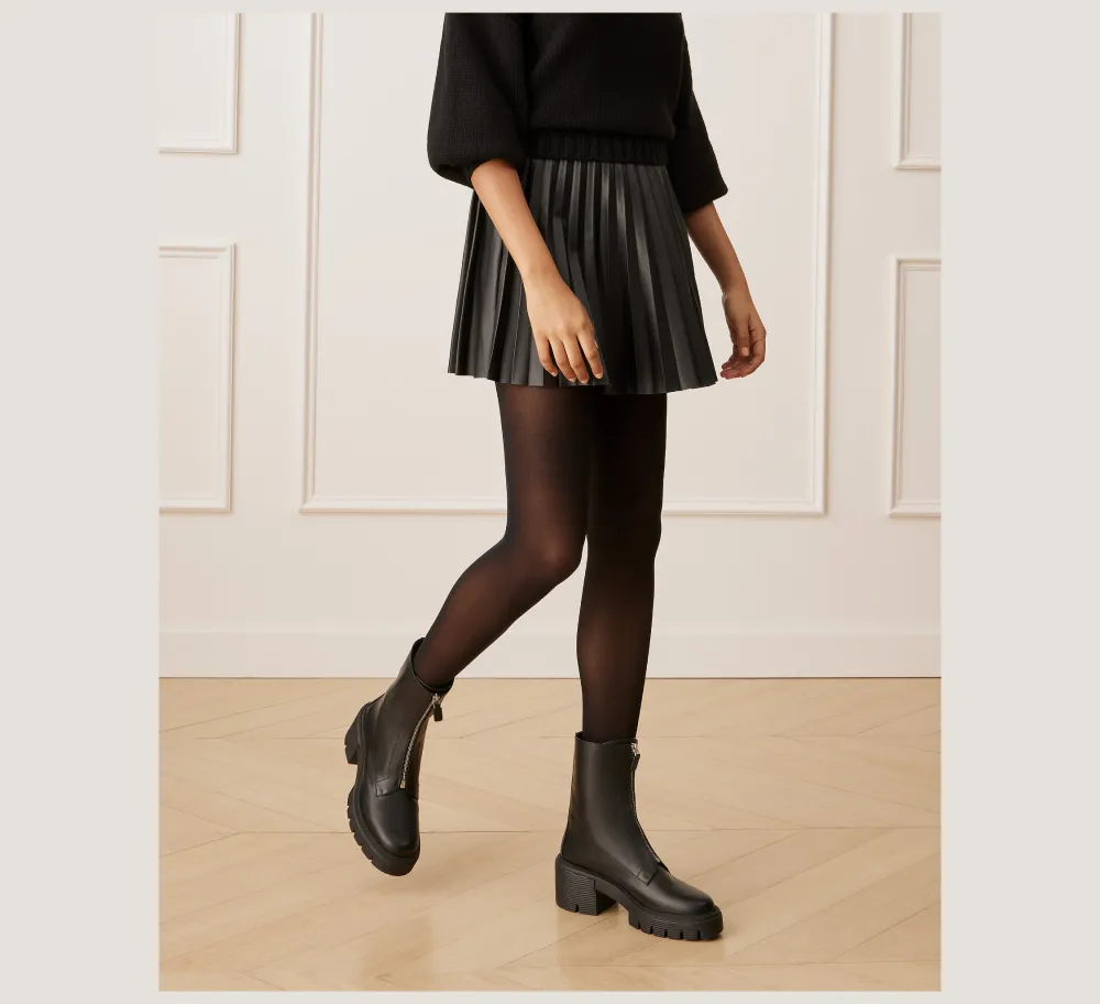 Stuart Weitzman The Work Essentials Edit-CHANGE LOCATION Smooth Leather/Oat