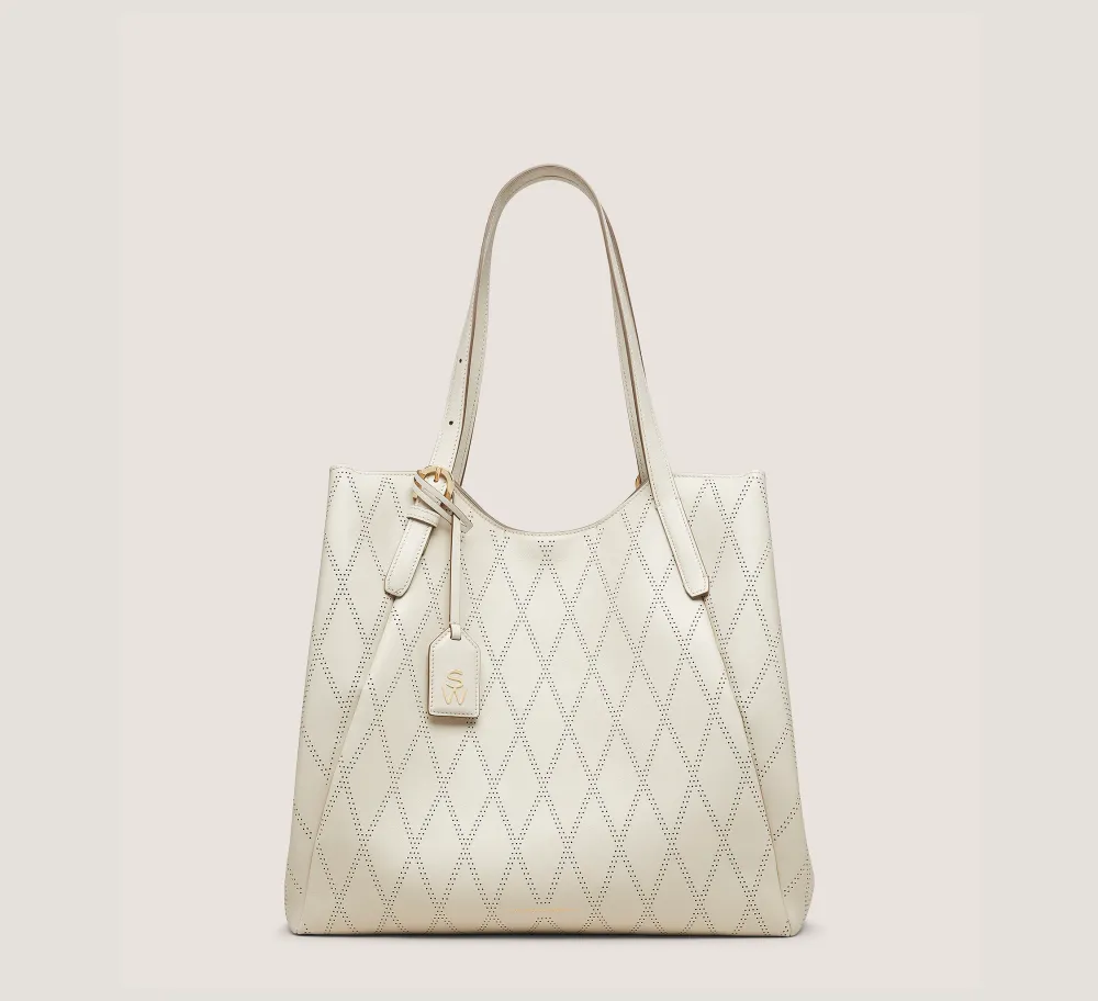 Stuart Weitzman HANDBAGS-CHANGE LOCATION Quilted Leather/Oat