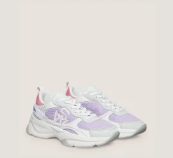 Stuart Weitzman The SW Exclusives Collection|Sneakers-CHANGE LOCATION Calf leather & mesh/Pastel Multi