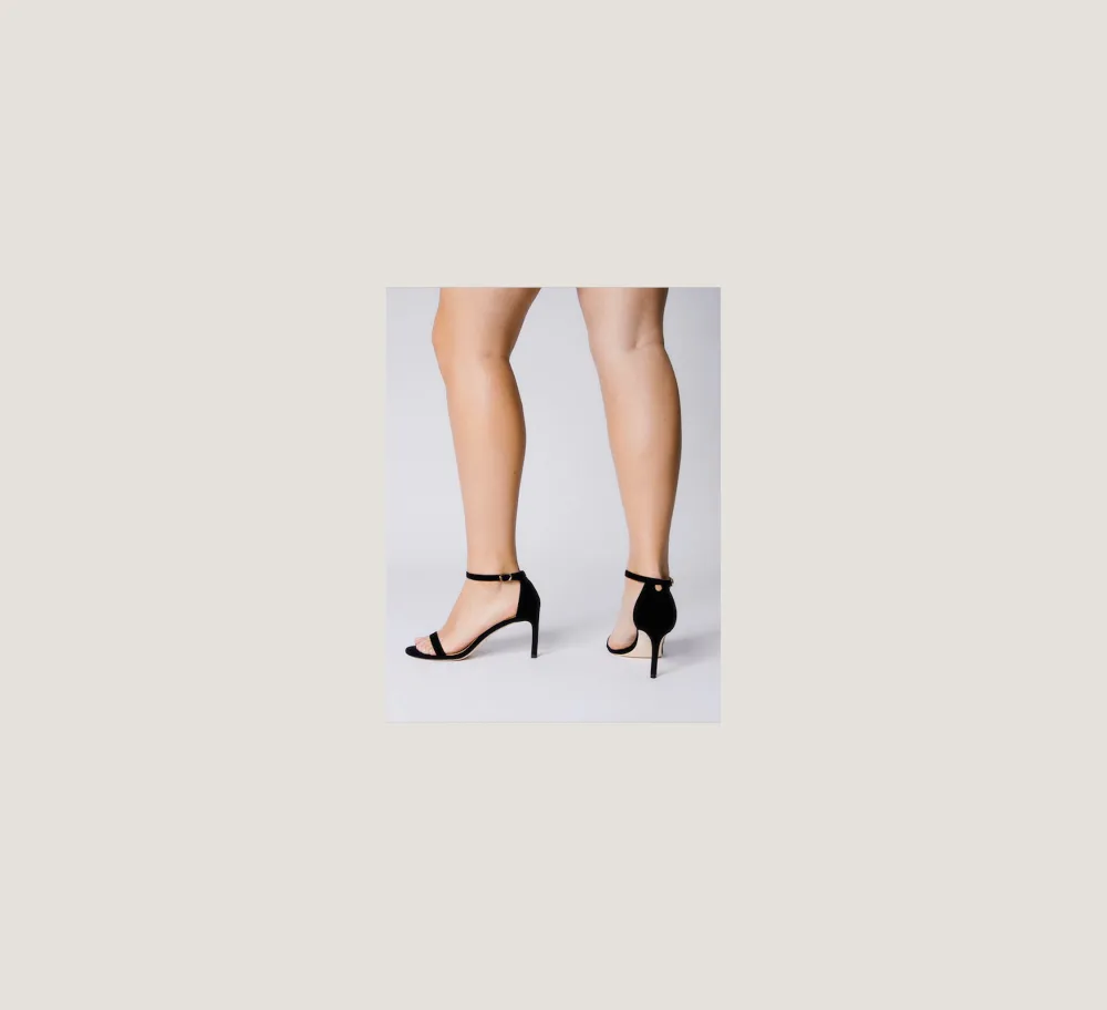 Stuart Weitzman The Occasion Edit|Sandals-CHANGE LOCATION Black