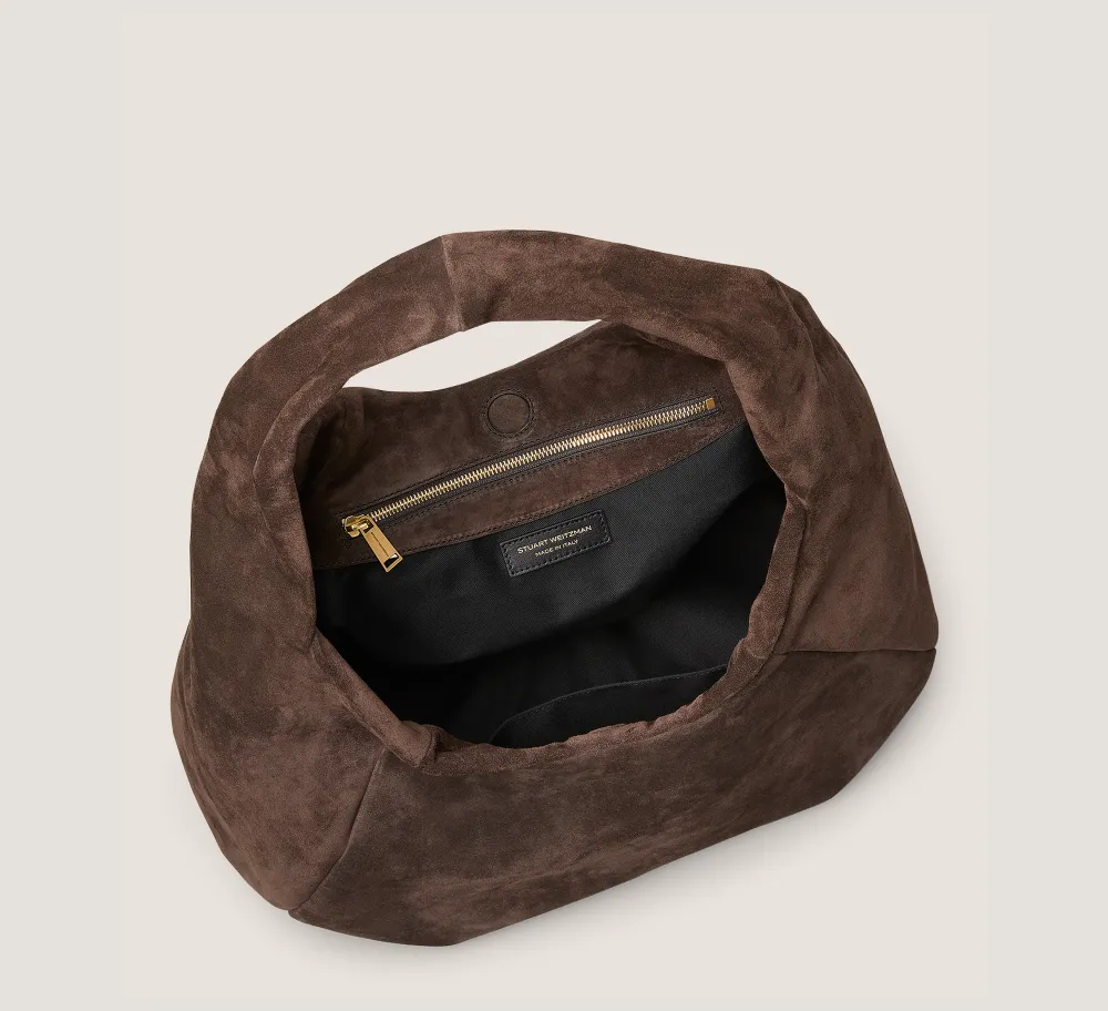 Stuart Weitzman HANDBAGS-CHANGE LOCATION Textured Suede/Hickory