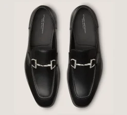 Stuart Weitzman MEN'S-CHANGE LOCATION Leather/Black