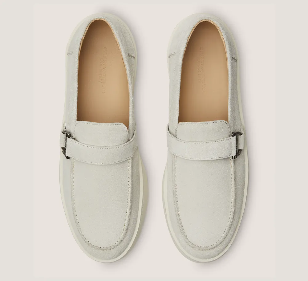 Stuart Weitzman MEN'S-CHANGE LOCATION Suede/Ice