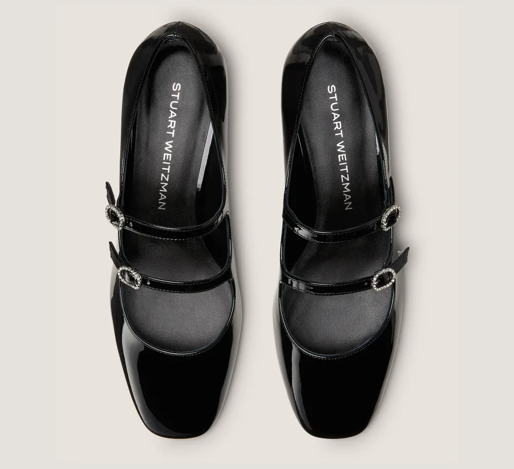 Stuart Weitzman Trending: Block Heels|The Best Sellers Edit-CHANGE LOCATION Black